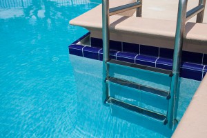 Florida pool ladder